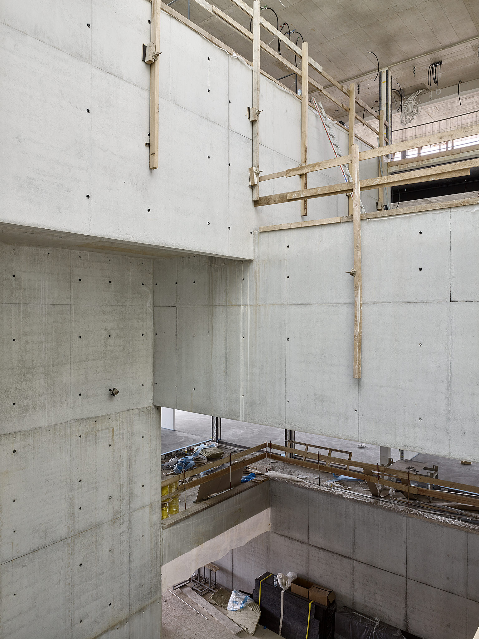 UNIL Sport Cluster construction site